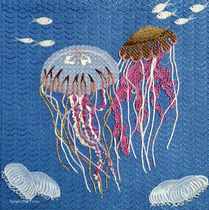 Jellyfish - Fleur de Paris ED-18032 — Tony Minieri Designs
